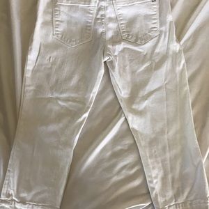 Crop Joe Jeans white